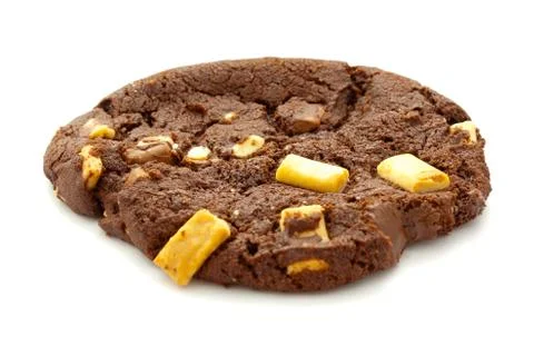 Chocolate triple chip cookie 写真素材