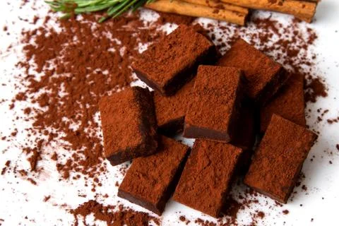 Chocolate truffle Stock Photos