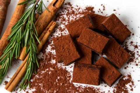 Chocolate truffle Stock Photos