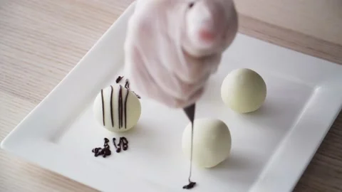 Chocolate Truffles 스톡 동영상 163401935