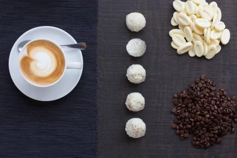 Chocolate Truffles Stock Photos