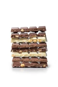 Chocolate variations Stock Photos
