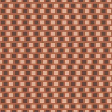 Chocolate vector seamless pattern (tiling) Stock Illustration