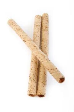 Chocolate wafer Stock Photos