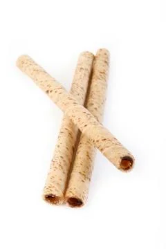 Chocolate wafer Foto stock