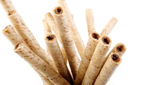 Chocolate wafer Stock Photos