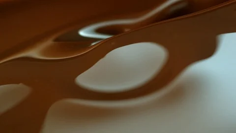  chocolate wave Video stock 81806565