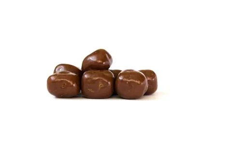 Chocolate on white background Foto stock
