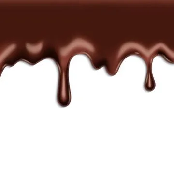 Chocolate on white Stock Illustration