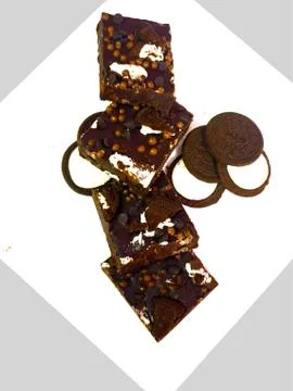 ChocolateFudge0001 Stock Photos