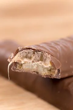Chocolates filled with cream Stock Photos