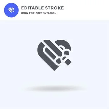 Chocolates icon vector, filled flat sign, solid pictogram isolated on white Stock Illustration