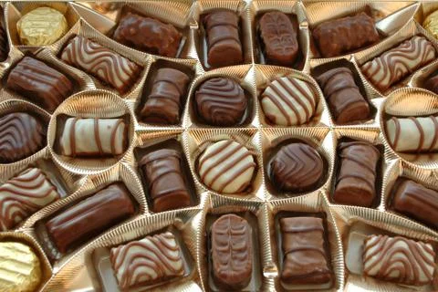 Chocolates Stock Photos