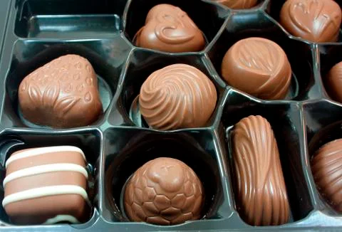Chocolates Stock Photos