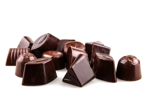 Chocolates Foto stock