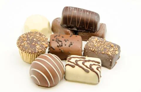 Chocolates Stock Photos