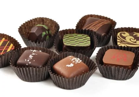 Chocolates Stock Photos