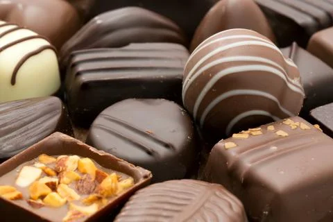 Chocolates Stock Photos