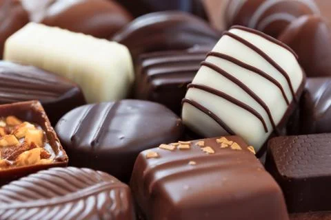 Chocolates Stock Photos
