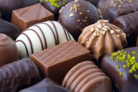 Chocolates Stock Photos