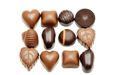 Chocolates Stock Photos