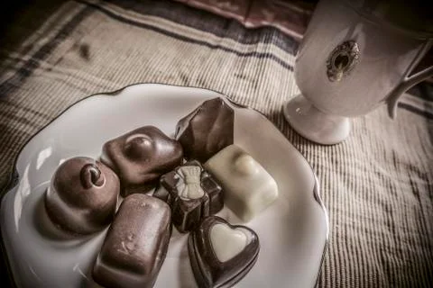Chocolates Stock Photos