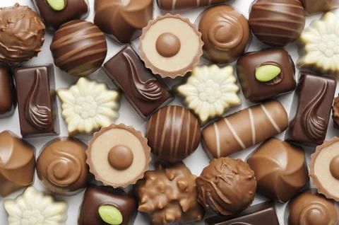 Chocolates Stock Photos