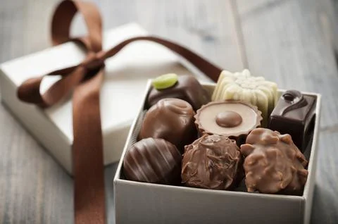 Chocolates Stock Photos