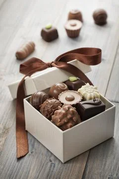 Chocolates Stock Photos