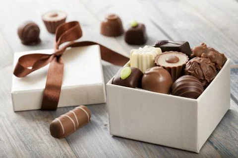 Chocolates Stock Photos