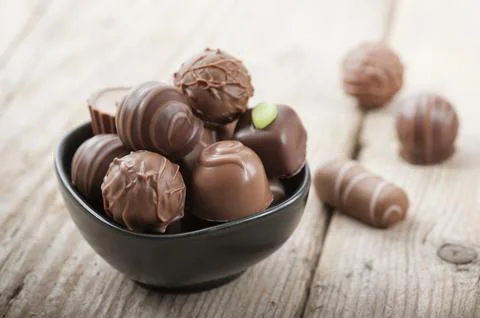 Chocolates Stock Photos