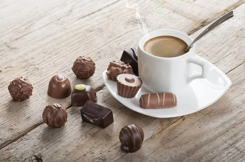 Chocolates Stock Photos