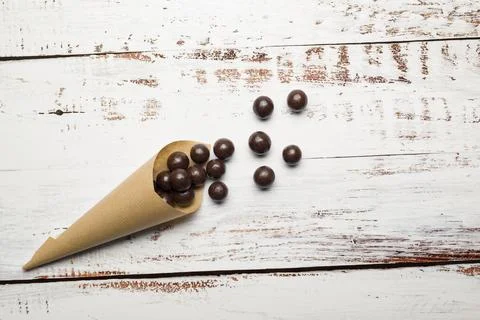 Chocolates pralines Stock Photos
