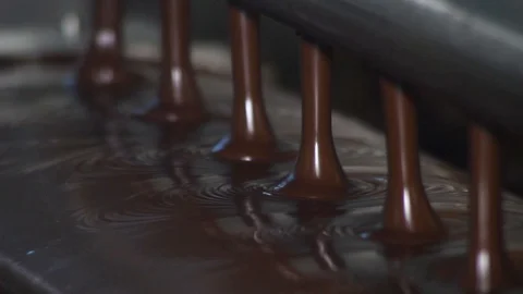 Chocolates production line Stock Footage 127994270
