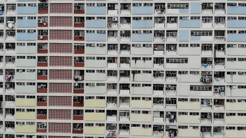 Choi hung drone shooting Stock Footage 91298720