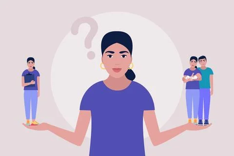 Choice concept Stock Illustration