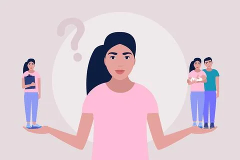 Choice concept Stock Illustration
