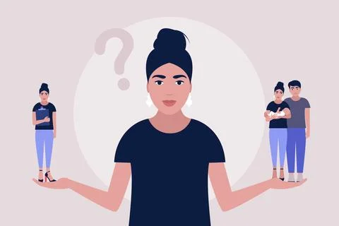 Choice concept Stock Illustration