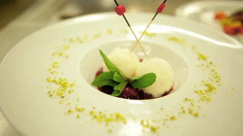 Choice of Desserts Video stock 36053180