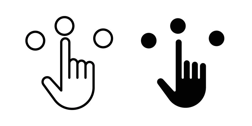 Choice icon graphic element. web icon set Stock Illustration