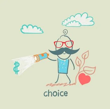 Choice Stock Illustration