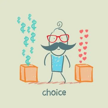 Choice Stock Illustration
