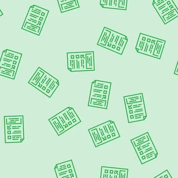 Choice list line seamless pattern イラスト素材