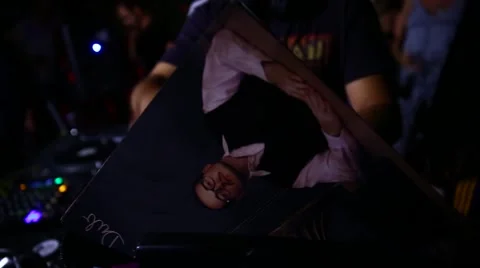 Choice of records Stock Footage 42613501