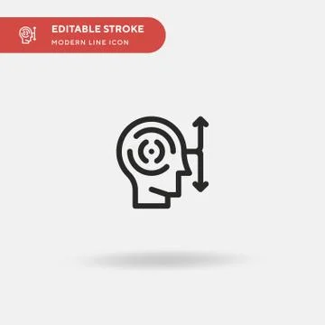 Choice Simple vector icon. Illustration symbol design template for web mobile Stock Illustration