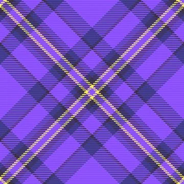 Choice tartan background vector, strong plaid fabric textile. Furry check t.. Stockillustratie