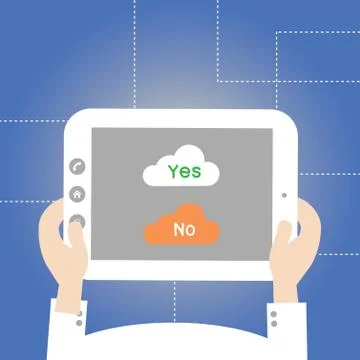 Choice vector technology Stock Illustration