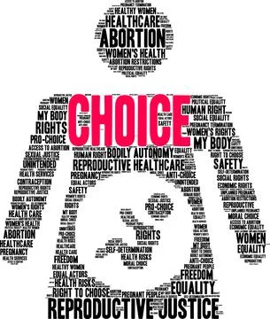Choice Word Cloud Stock Illustration