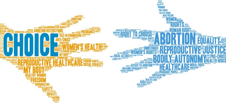 Choice Word Cloud Stock Illustration