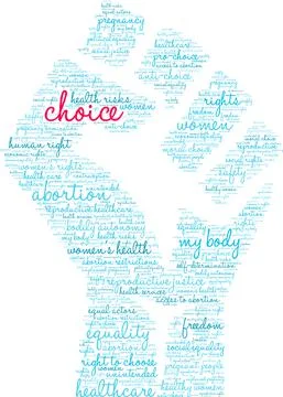 Choice Word Cloud Stock Illustration